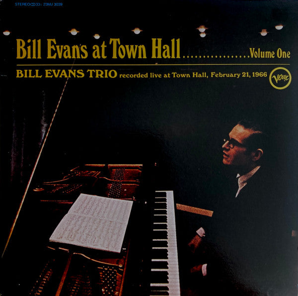 Bill Evans At Town Hall (Volume One)