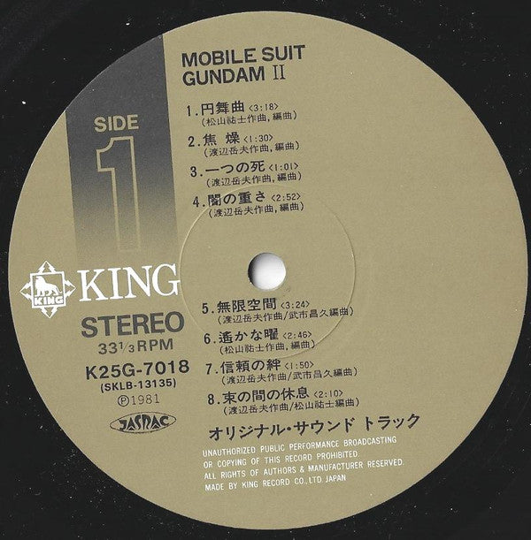 Mobile Suit Gundam II = 機動戦士ガンダム最新録音BGM集 Vol.2