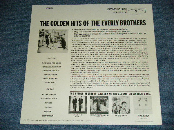 The Golden Hits Of The Everly Brothers