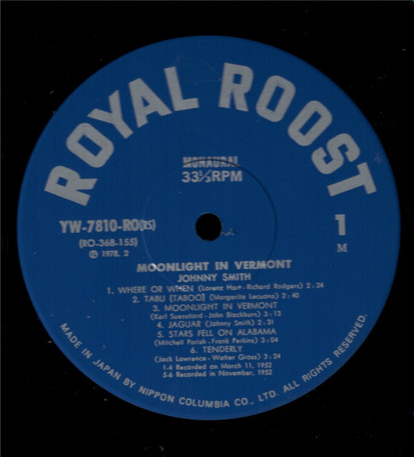 Moonlight In Vermont