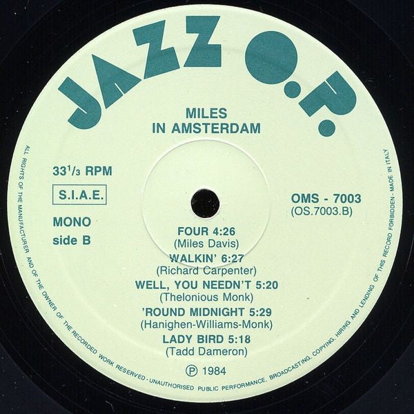 Miles In Amsterdam
