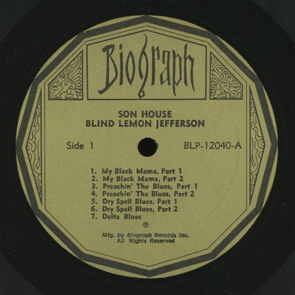 Blind Lemon Jefferson / Son House