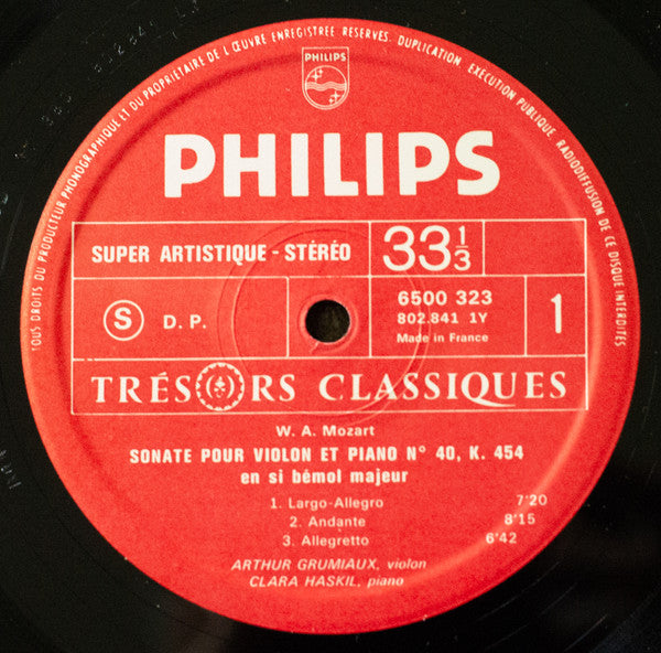 Sonates Pour Violon Et Piano Nº 40, K. 454 & Nº 42, K. 526