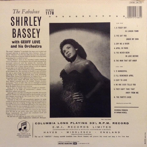 The Fabulous Shirley Bassey