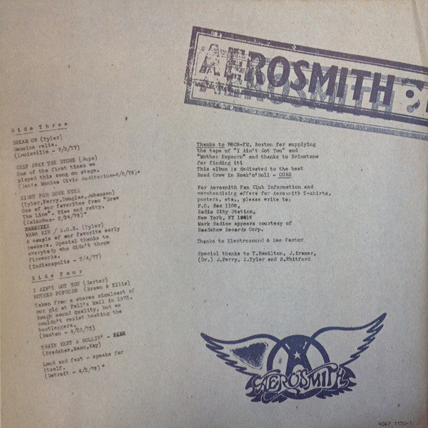 Live! Bootleg = ライヴ・ブートレッグ