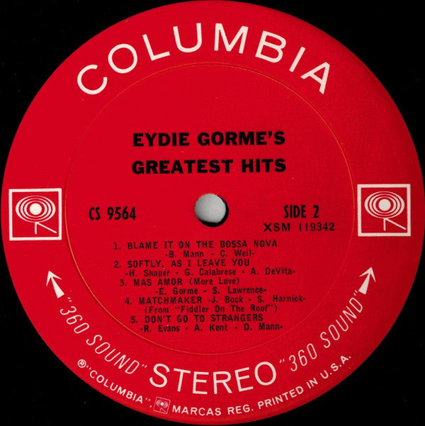 Eydie Gorme's Greatest Hits