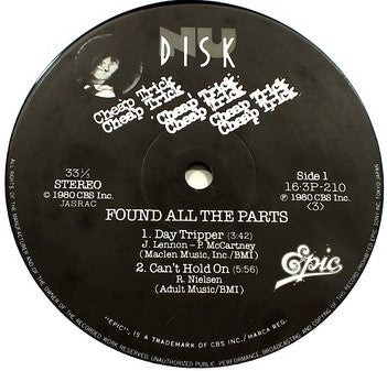 Found All The Parts = デイ・トリッパー