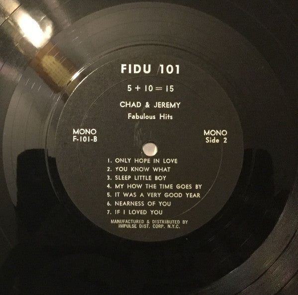 5 + 10 = 15 (Fabulous Hits)