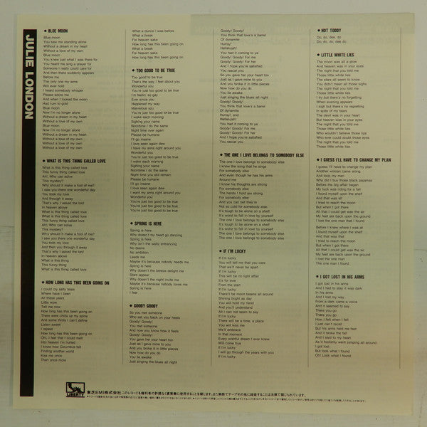 Julie Is Her Name Volume Two