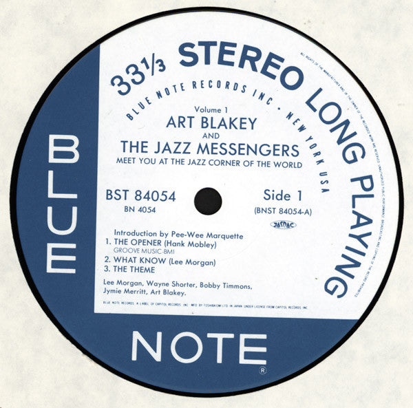 Meet You At The Jazz Corner Of The World (Volume 1)