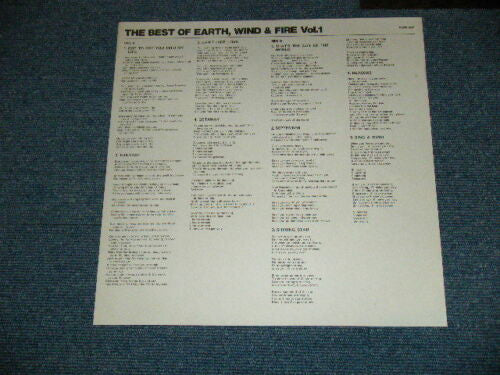 The Best Of Earth, Wind & Fire Vol. I