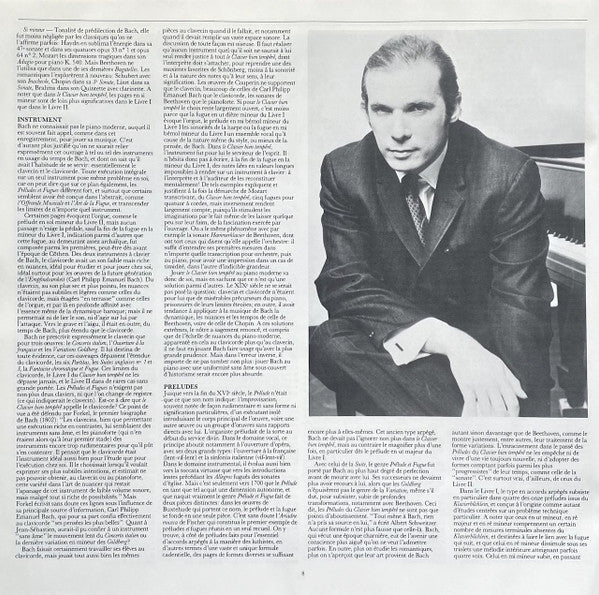 Das Wohltemperierte Klavier BWV 846-893 = The Well-Tempered Clavier = Le Clavier Bien Tempéré