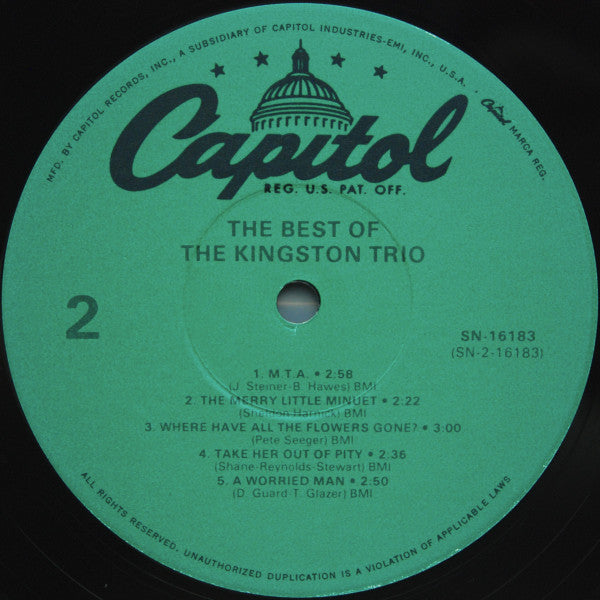 The Best Of The Kingston Trio