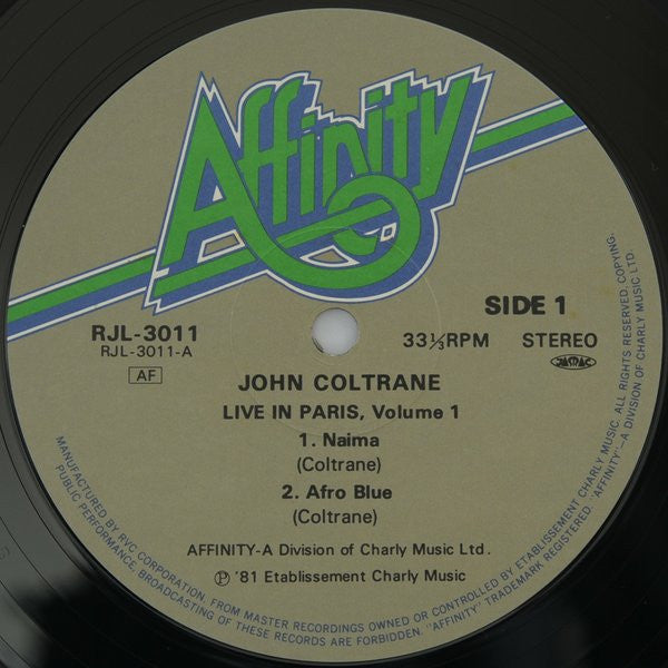 Live In Paris Volume One