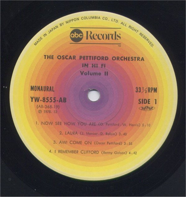 O.P.'s Jazzmen The Oscar Pettiford Orchestra In Hi-Fi - Volume Two