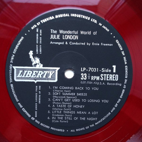 The Wonderful World Of Julie London