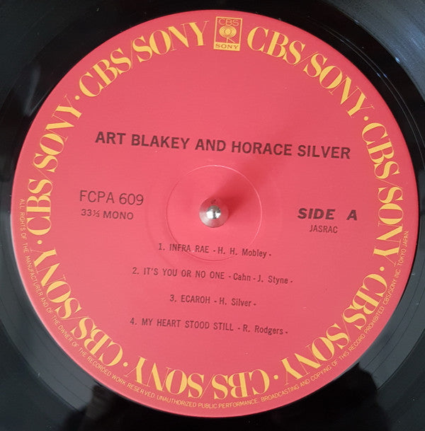 Art Blakey And Horace Silver