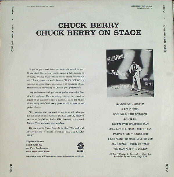 Chuck Berry On Stage
