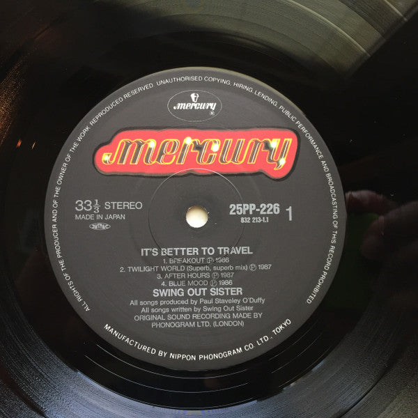 It's Better To Travel = ベター・トゥ・トラベル