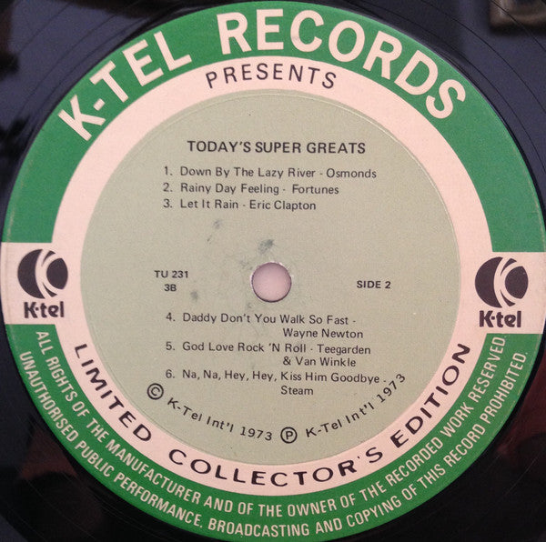 Today's Super Greats - Part-3