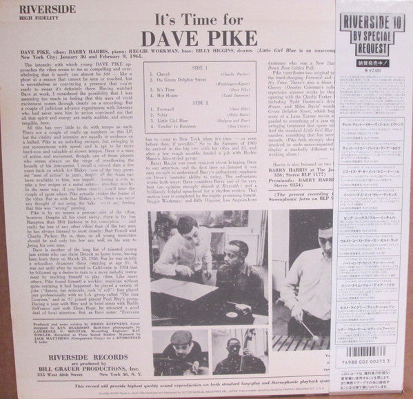 It's Time For Dave Pike