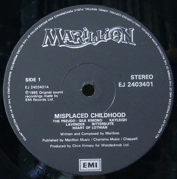 Misplaced Childhood