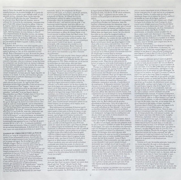 Das Wohltemperierte Klavier BWV 846-893 = The Well-Tempered Clavier = Le Clavier Bien Tempéré