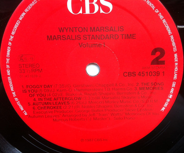 Marsalis Standard Time, Vol. 1