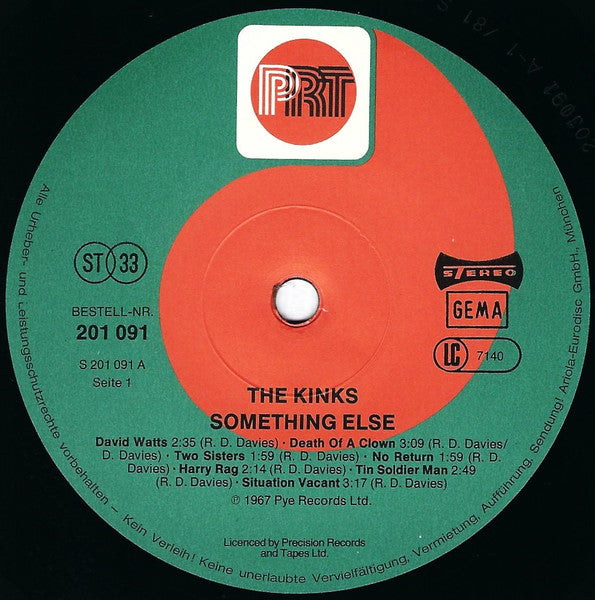 Something Else By The Kinks
