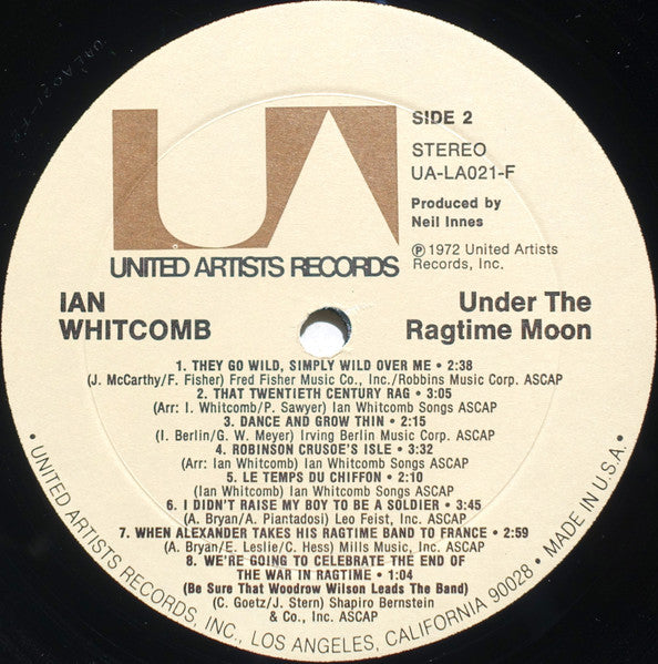 Under The Ragtime Moon