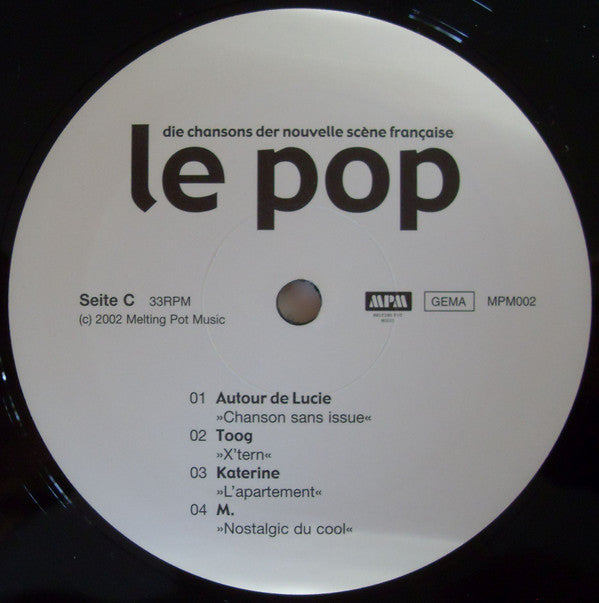 Le Pop (Die Chansons Der Nouvelle Scène Française)
