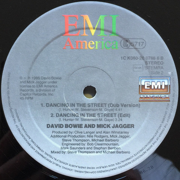 Dancing In The Street