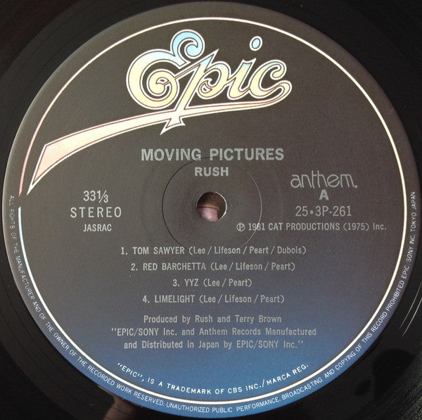 Moving Pictures = ムービング・ピクチャーズ