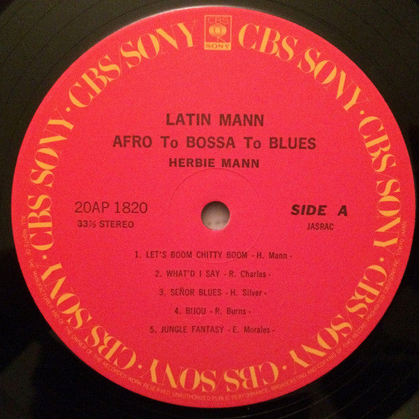 Latin Mann (Afro To Bossa To Blues)