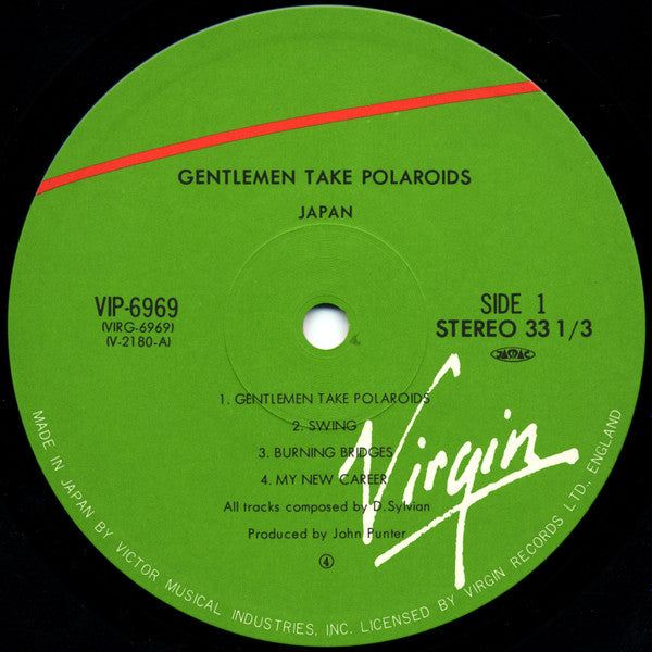 Gentlemen Take Polaroids = 孤独な影