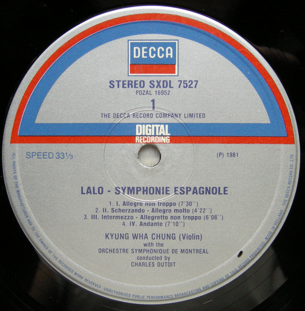 Symphonie Espagnole - Violin Concerto No.1