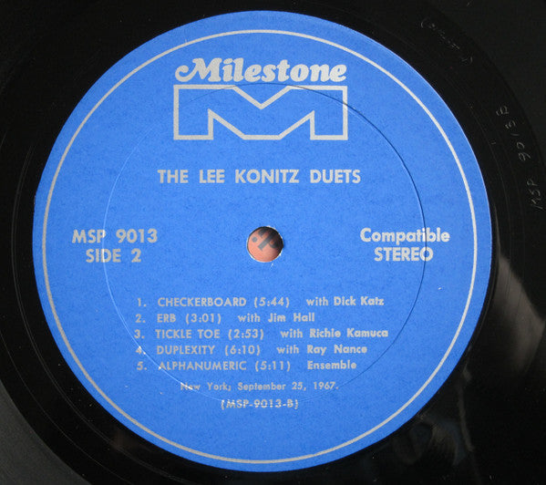 The Lee Konitz Duets