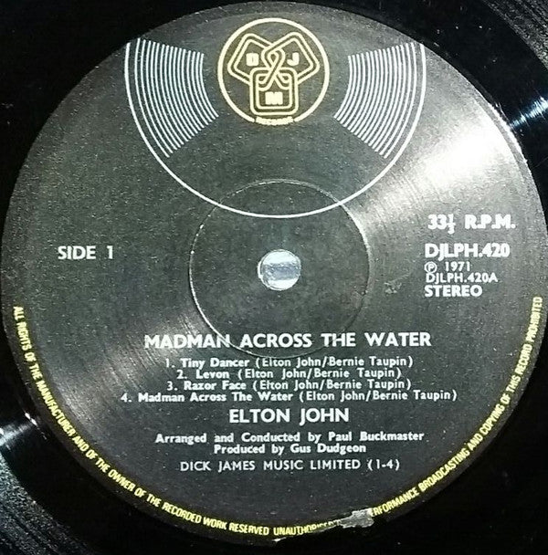 Madman Across The Water