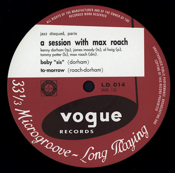 A Session With Max Roach
