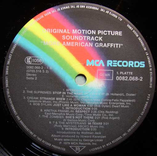 Original Motion Picture Soundtrack "More American Graffiti"