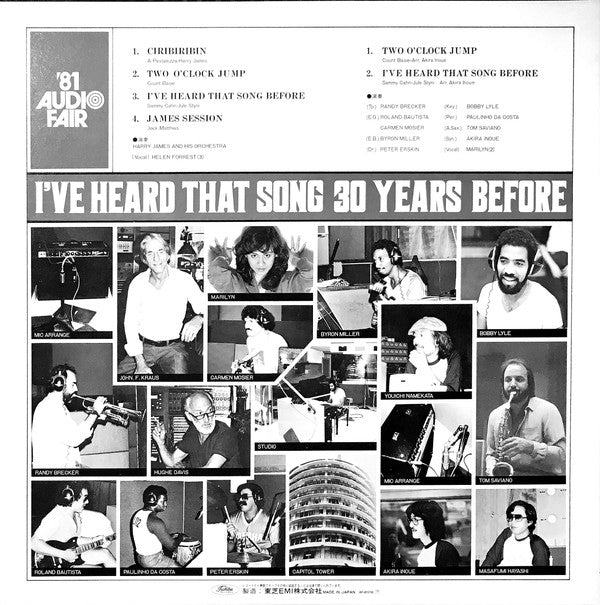 I've Heard That Song 30 Years Before