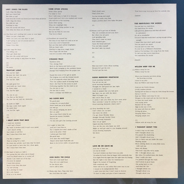 Lady Sings The Blues