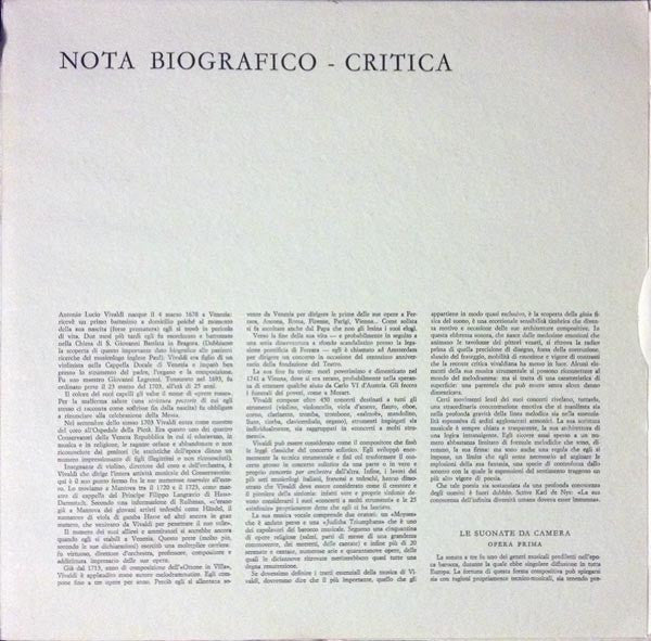 Suonate Da Camera A Tre - Opera Prima