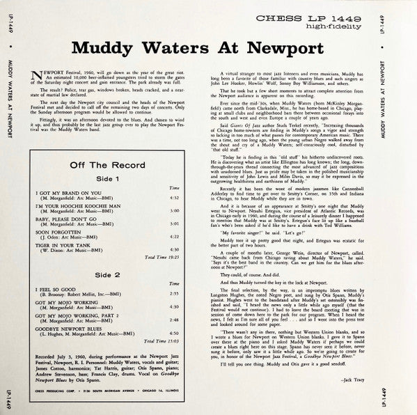 Muddy Waters At Newport 1960
