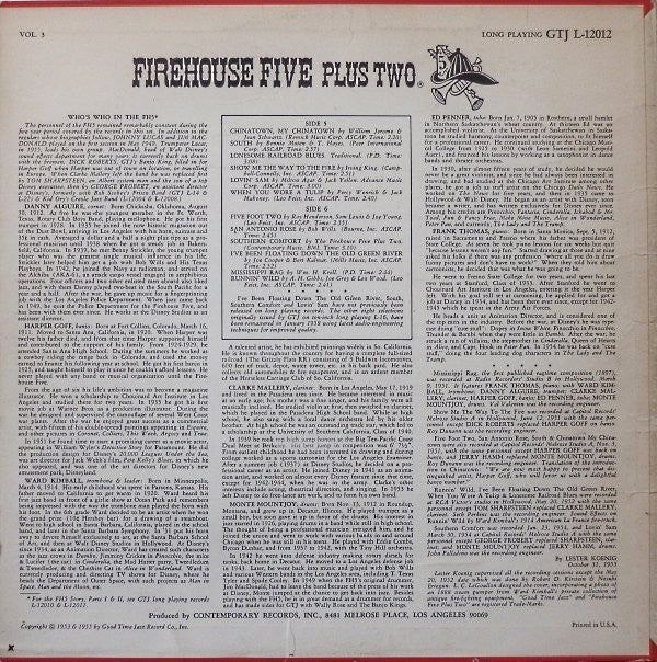 The Firehouse Five Story, Vol. 3