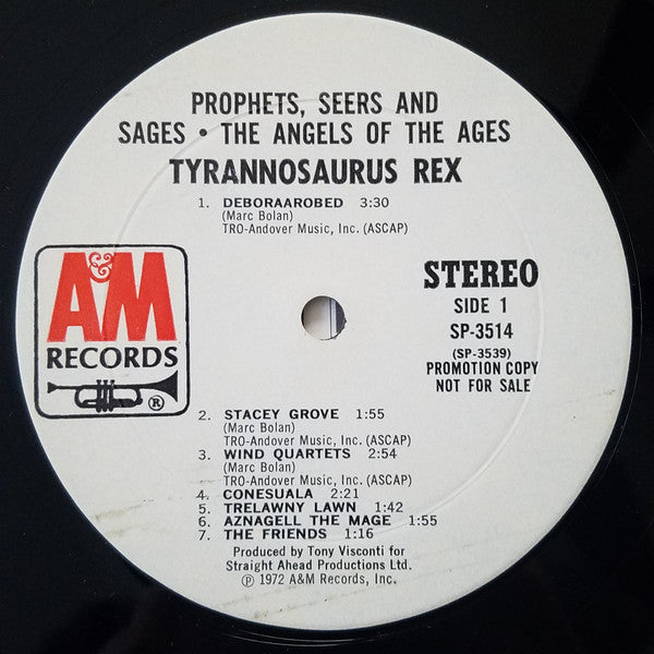 (A Beginning) Prophets, Seers And Sages - The Angels Of All Ages / My People Were Fair And Had Sky In Their Hair... But Now They're Content To Wear Stars On Their Brows