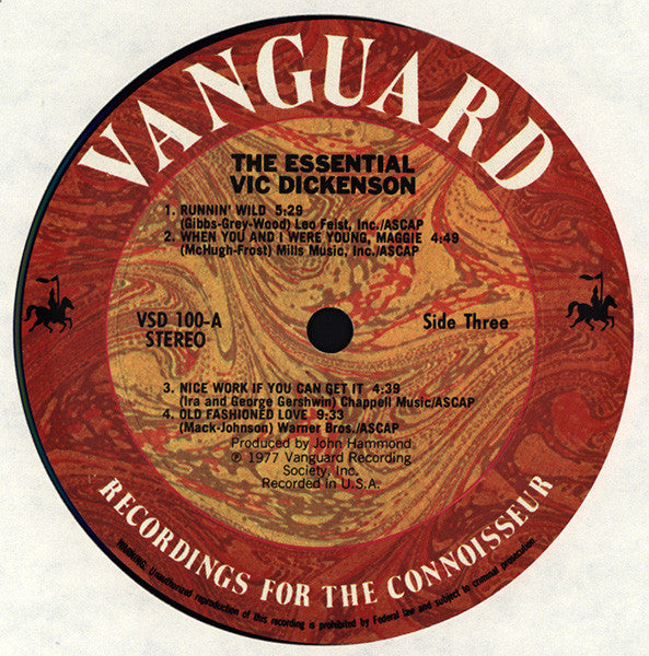 The Essential Vic Dickenson