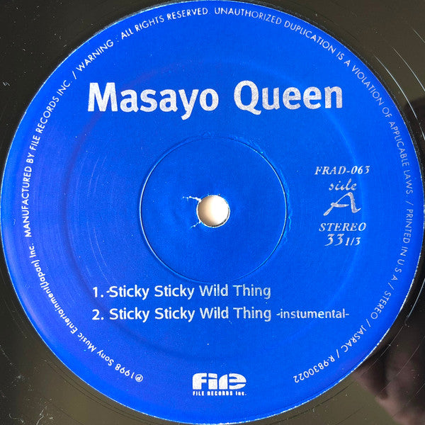 Sticky Sticky Wild Thing