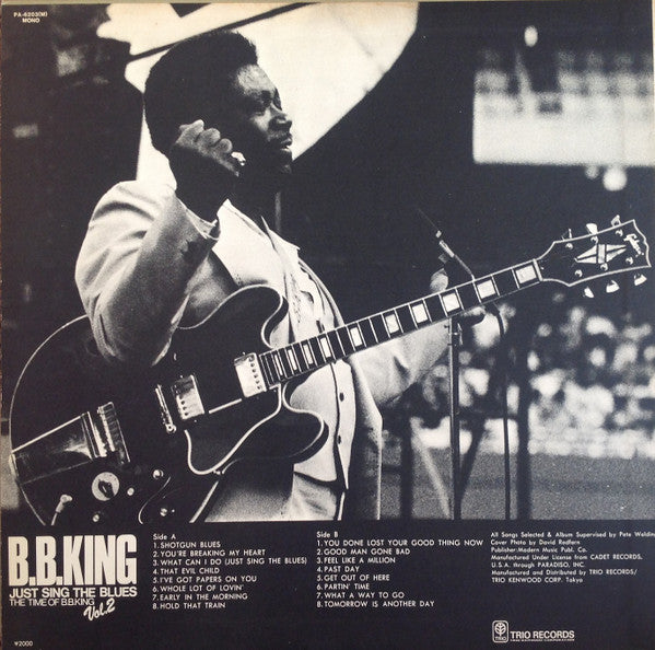 Just Sing The Blues - The Time Of B.B.King Vol.2