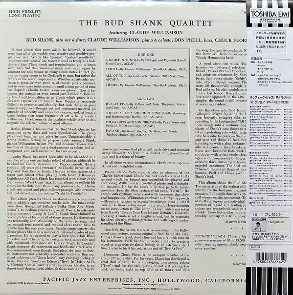Bud Shank Quartet Featuring Claude Williamson
